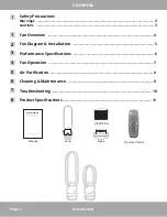 Preview for 2 page of MrCool MRBREEZE MRFAN36 Product Manual