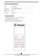 Preview for 4 page of MrCool RG52F2/BGEFU1 Owner'S Manual