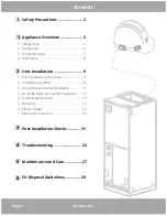 Preview for 2 page of MrCool Universal MDUI18024 Owner'S Manual