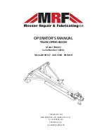 Preview for 1 page of MRF 14592 Operator'S Manual