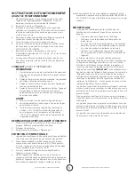 Preview for 12 page of MrHeater 170QFAVT Operating Instructions And Owner'S Manual