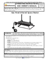 Предварительный просмотр 1 страницы MrHeater HS40LP Operating Instructions And Owner'S Manual