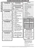 Preview for 2 page of MrHeater MH9BX Operating Instructions And Owner'S Manual