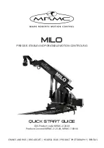 Предварительный просмотр 1 страницы MRMC MILO MRMC-1100-00 Quick Start Manual