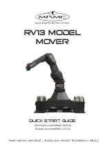 MRMC MOVER RV13 Quick Start Manual preview