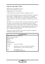 Preview for 2 page of MRMC MRMC-1120-02 Quick Start Manual