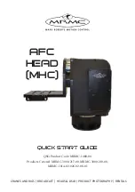 Предварительный просмотр 1 страницы MRMC MRMC-1488-00 Quick Start Manual