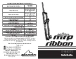 Предварительный просмотр 1 страницы MRP ribbon Owner'S Manual