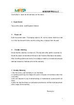 Preview for 7 page of MRP TD4C Manual