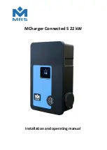 MRS MCharger Connected S 22 kW Installation And Operating Manual preview