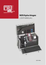 mru NOVAplus biogas User Manual preview
