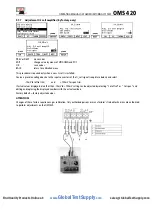 Preview for 32 page of mru OMS 420 Operating Manual