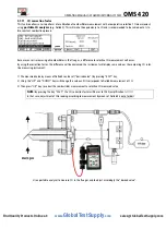 Preview for 36 page of mru OMS 420 Operating Manual