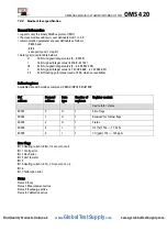 Preview for 41 page of mru OMS 420 Operating Manual