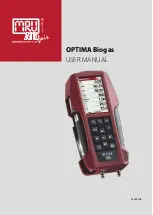 mru OPTIMA Biogas User Manual preview