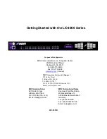 MRV Communications LX-8000 Series Manual preview