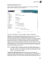 Предварительный просмотр 117 страницы MRV Communications MRW55 User Manual