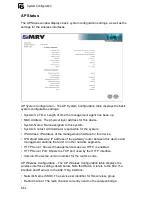 Предварительный просмотр 122 страницы MRV Communications MRW55 User Manual