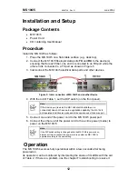 Предварительный просмотр 12 страницы MRV Communications MS 104 User Manual