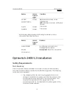 Preview for 19 page of MRV Communications OptiSwitch-2400/L3 User Manual