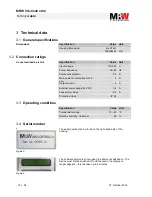 Preview for 12 page of MRW Vib-Control 04 Operating Manual