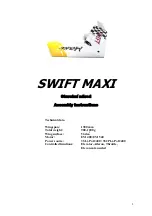 MS Composit SWIFT MAXI Assembly Instructions предпросмотр