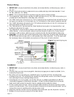 Preview for 3 page of MS Electronics E810/M2S Product Manual