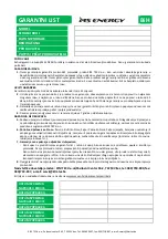 Preview for 121 page of MS ENERGY ATOM a1 Instruction Manuals