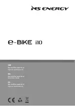 Preview for 31 page of MS ENERGY e-bike i10 Instruction Manual