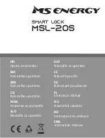 MS ENERGY MSL-20S Instruction Manual предпросмотр