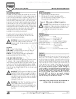 MS Sedco Commander PTM Installation Instructions preview