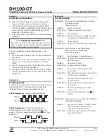 Предварительный просмотр 6 страницы MS Sedco DH100-CT Installation Instructions Manual