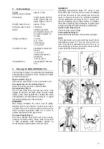 Предварительный просмотр 9 страницы MSA AUER SAR 30 L Manual