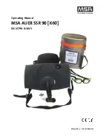 MSA AUER SSR 90 Operating Manual preview