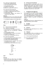 Предварительный просмотр 8 страницы MSA AUER VAUTEX ELITE S Manual