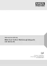 Preview for 37 page of MSA 10207313 User Instructions