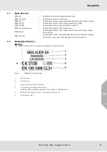 Preview for 6 page of MSA 3S small Operating Manual