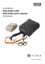 Preview for 1 page of MSA AUER SavOx Operating Manual