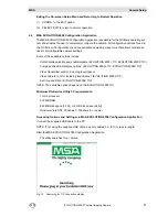 Preview for 37 page of MSA Evolution 6000 Operating Manual