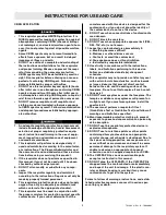 Preview for 5 page of MSA FireHawk M7 Responder PAPR Manual