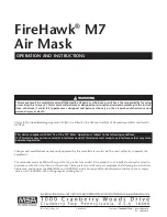 MSA FireHawk M7 Operation And Instructions Manual preview