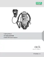 Preview for 1 page of MSA G1 Industrial SCBA Operating Manual