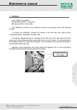 Preview for 6 page of MSA GA74H60-BQXXL Maintenance Manual