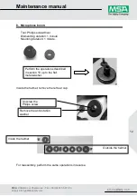 Предварительный просмотр 13 страницы MSA GA74H60-BQXXL Maintenance Manual