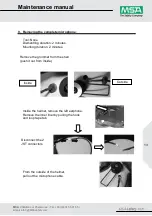 Предварительный просмотр 14 страницы MSA GA74H60-BQXXL Maintenance Manual