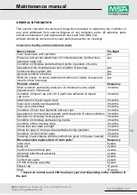 Предварительный просмотр 16 страницы MSA GA74H60-BQXXL Maintenance Manual