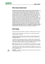 Preview for 3 page of MSA General Monitors S4100C Manual