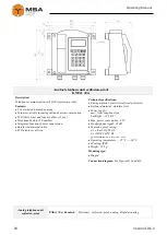 Preview for 44 page of MSA ITS-1004 Operating Manual