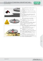 Preview for 12 page of MSA Latchways Freestanding Constant Force User Instructions