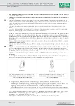 Preview for 16 page of MSA Latchways Freestanding Constant Force User Instructions